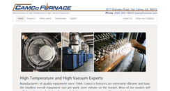 Desktop Screenshot of camcofurnace.com